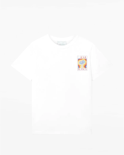 T-shirt  - Blanc / Rouge