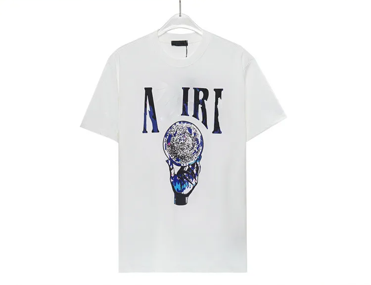 T-shirt - Blanc / Bleu