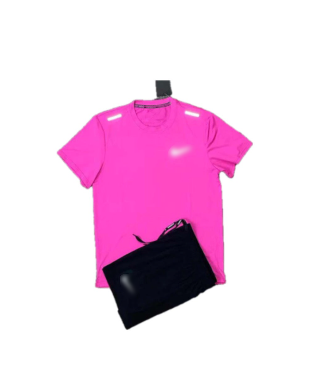 Ensemble Running  - Noir / Rose