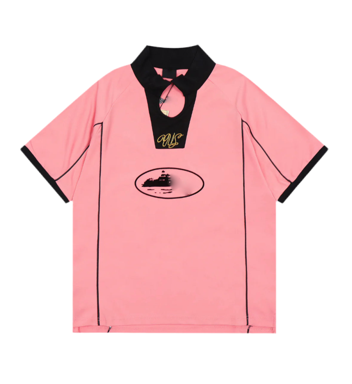 T-shirt - Rose / Noir