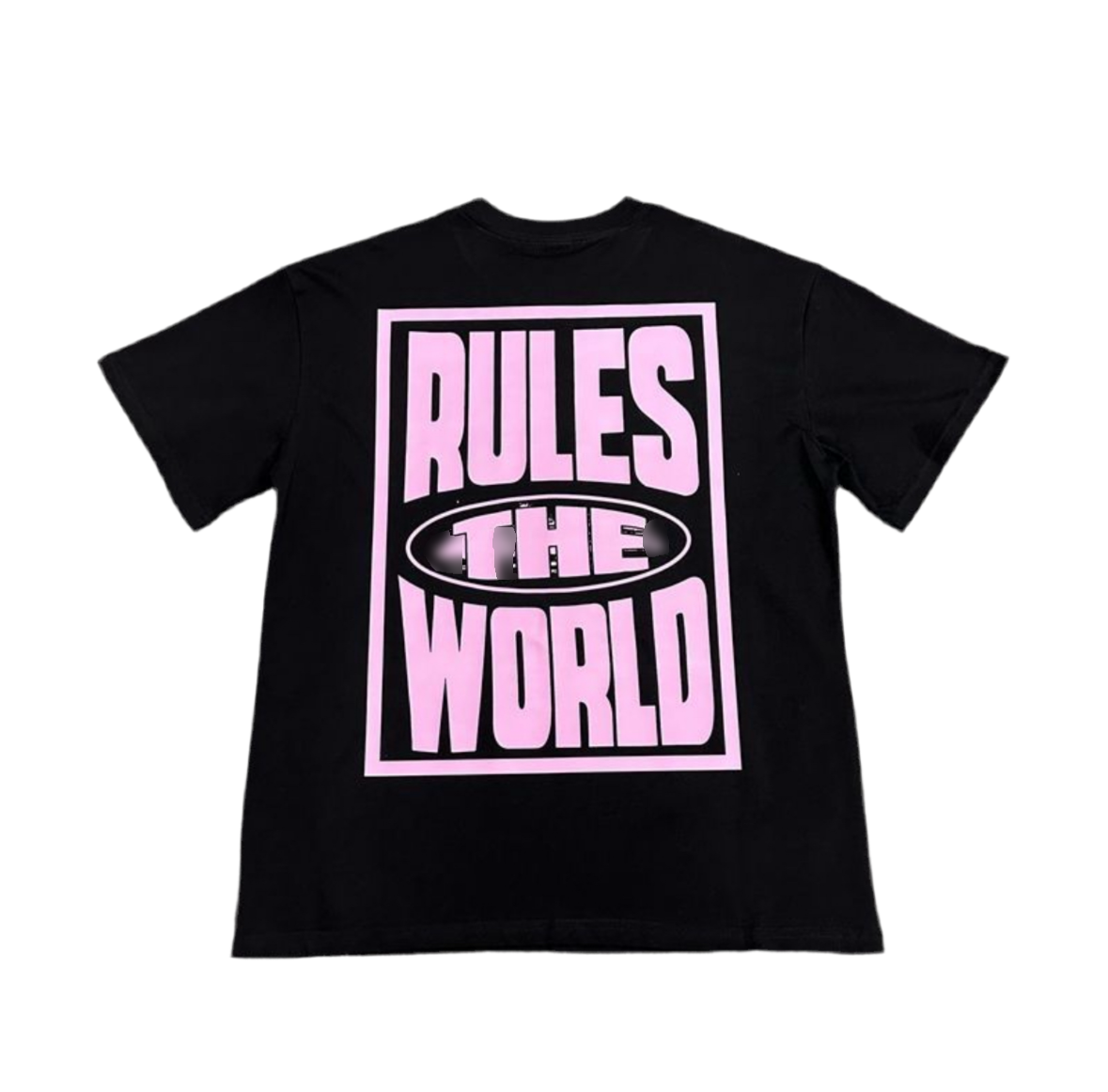 T-shirt - Noir / Rose