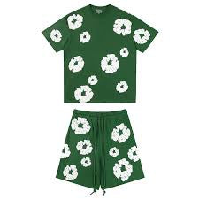 Ensemble Fleurs - Vert