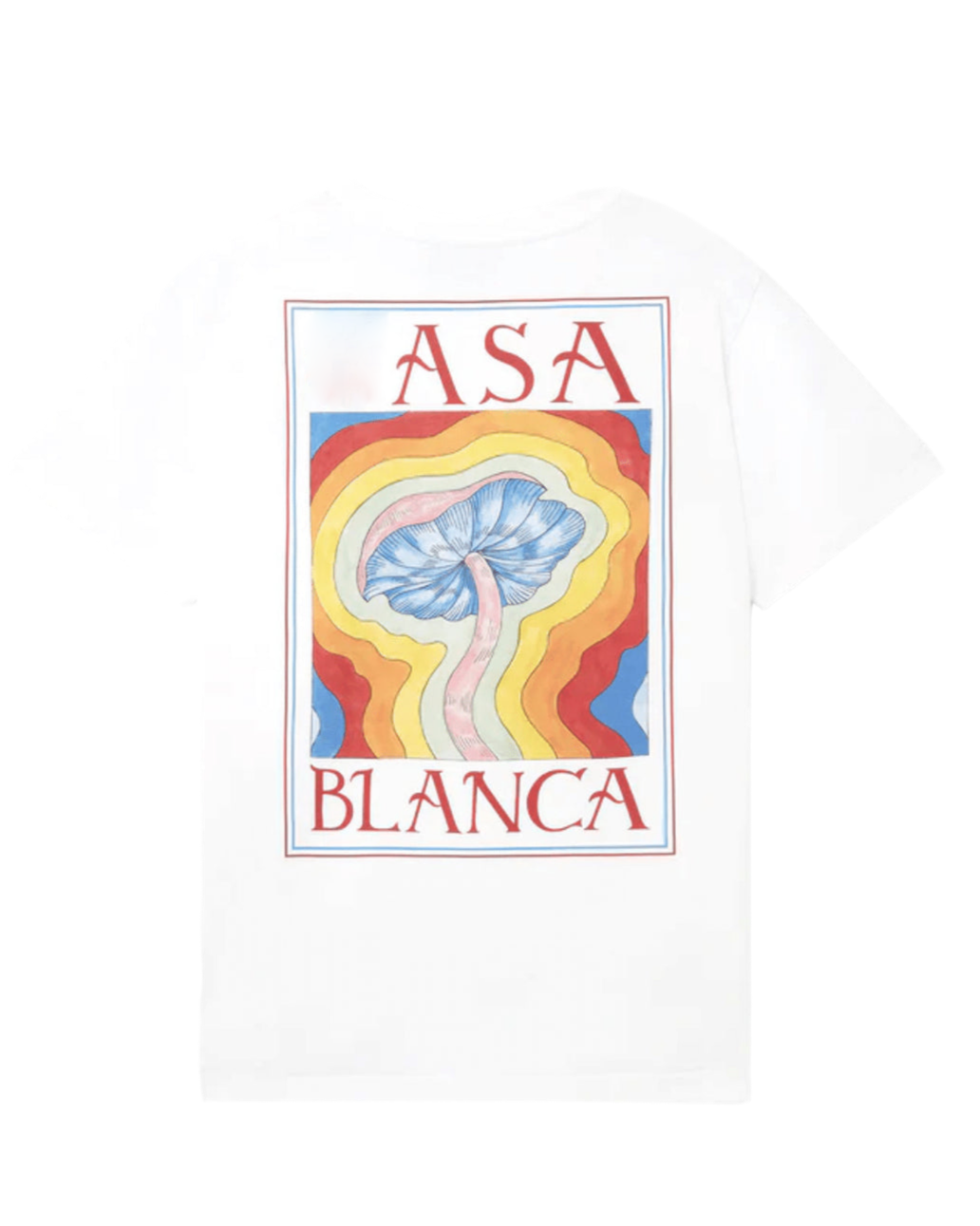 T-shirt  - Blanc / Rouge