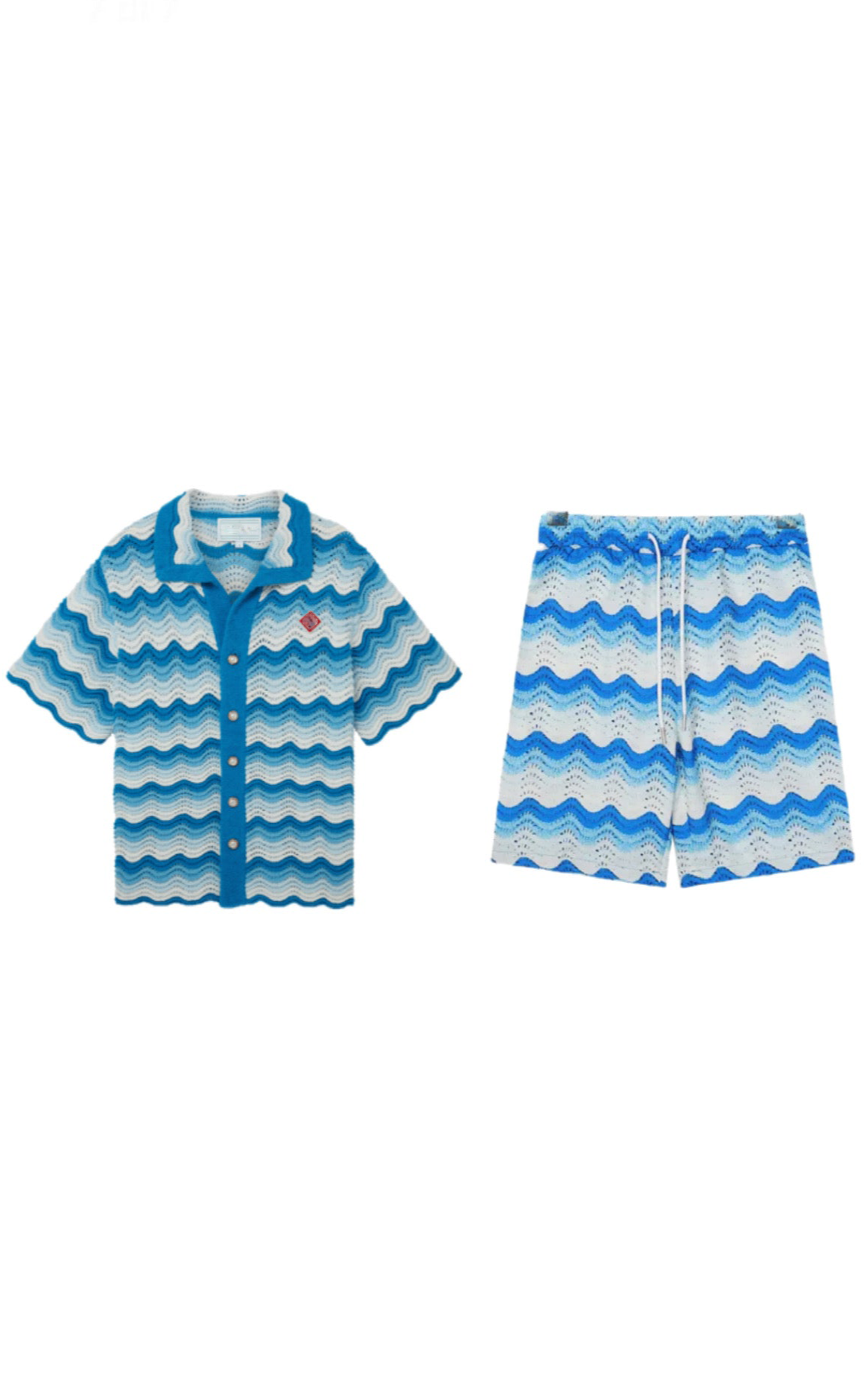 Ensemble Casa -  Blanc / Bleu