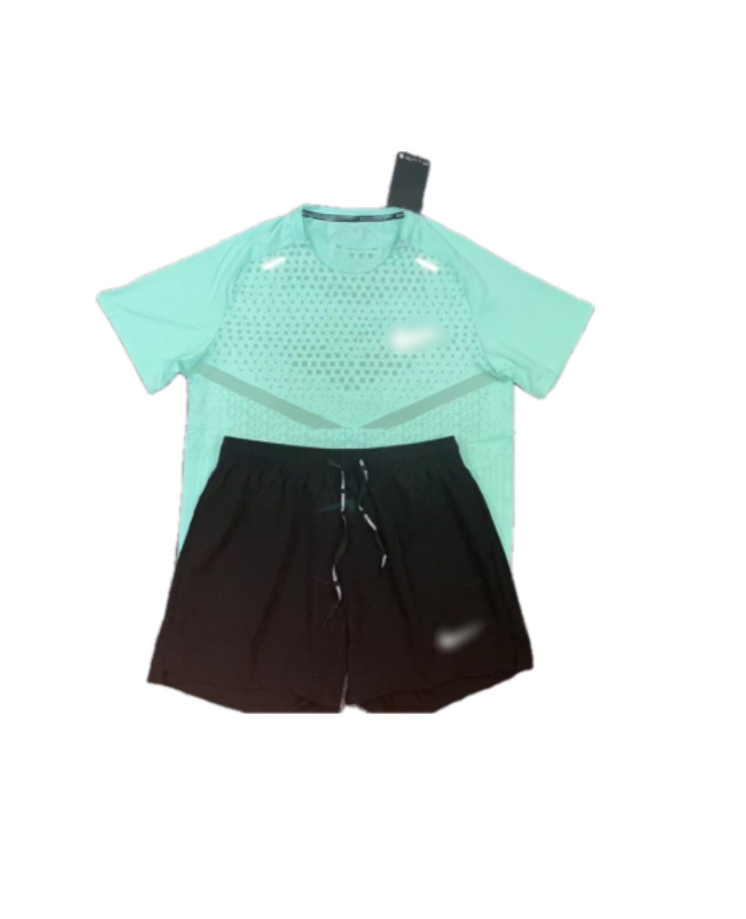 Ensemble Running  - Noir / Vert