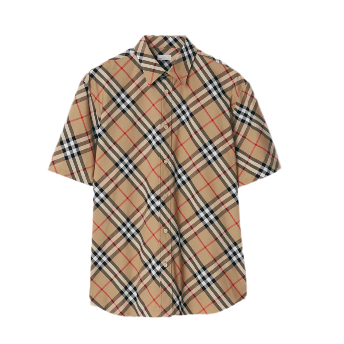 T-shirt En Soie - Marron