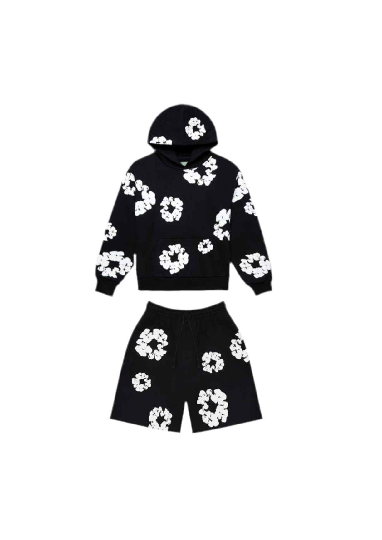 Ensemble Fleurs - Noir