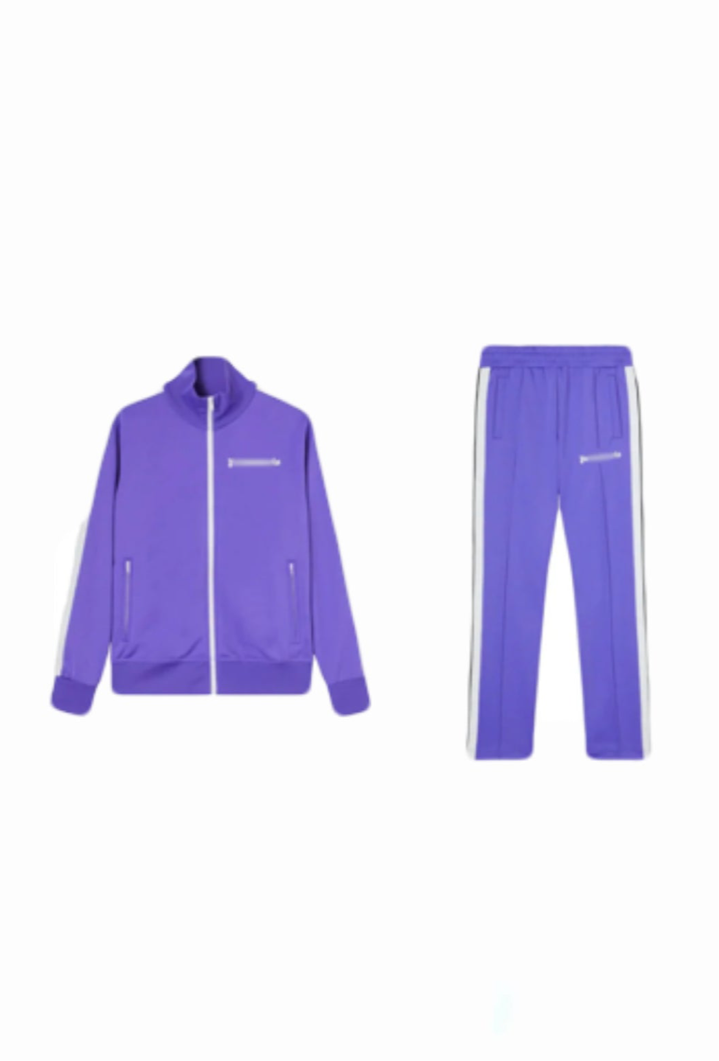 Survêtement- Violet  / Blanc