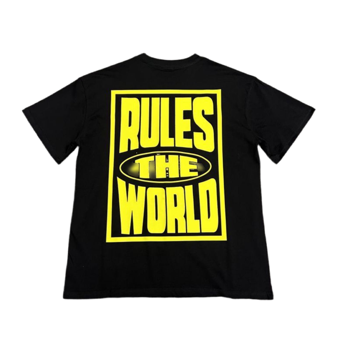 T-shirt - Jaune / Noir