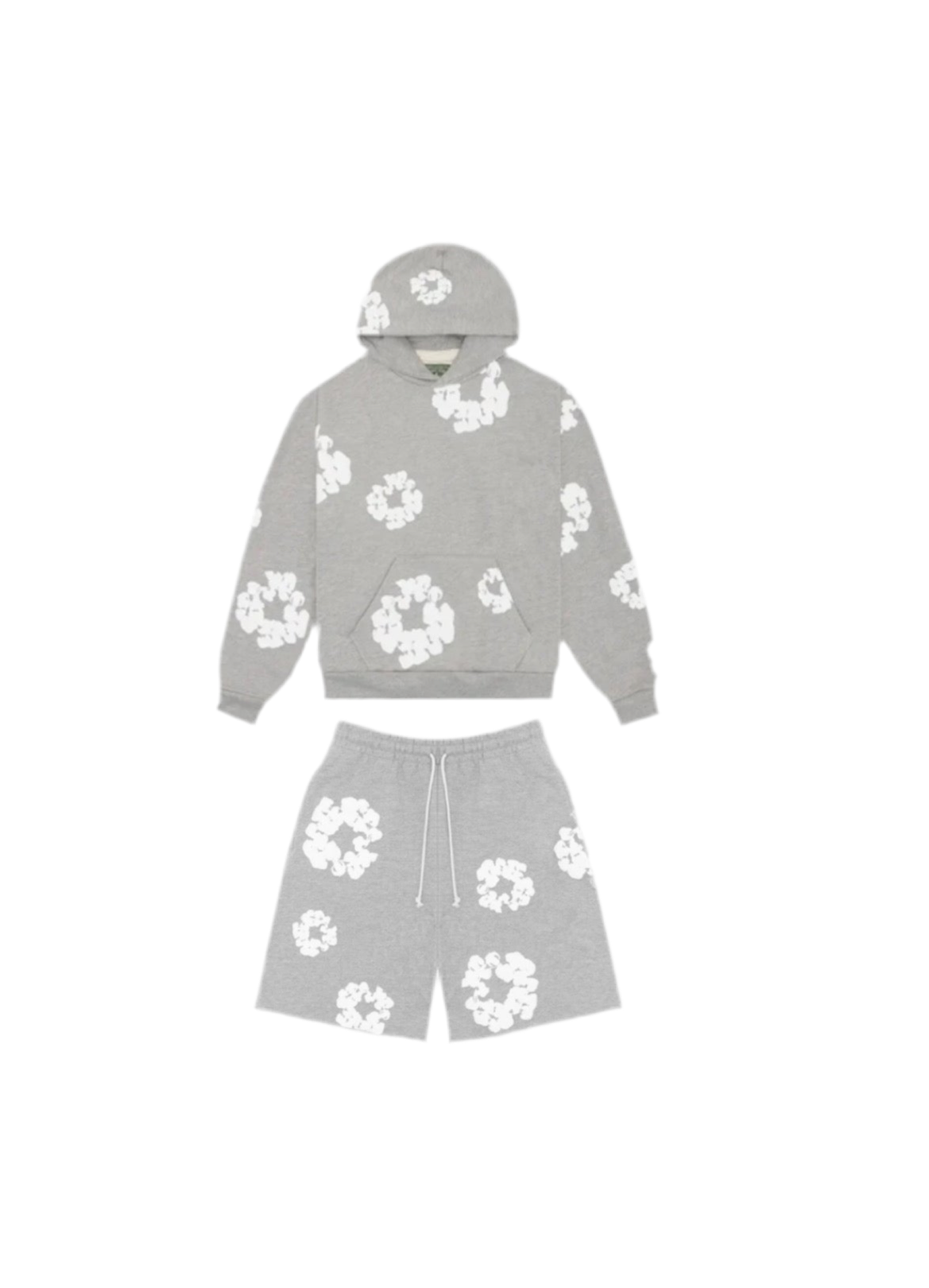 Ensemble Fleurs - Gris