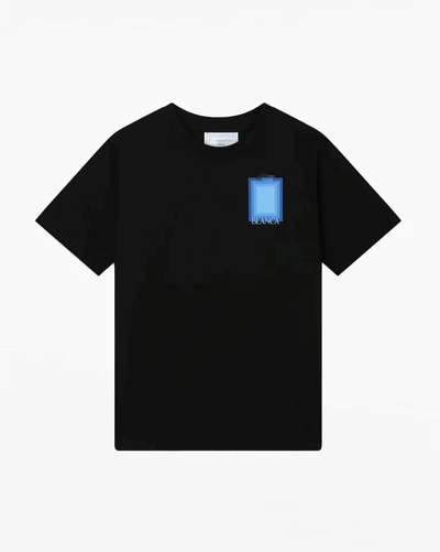 T-shirt  - Noir / Bleu