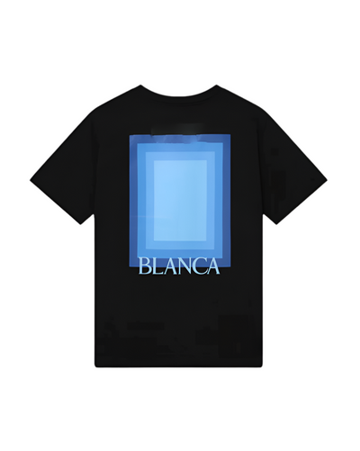T-shirt  - Noir / Bleu