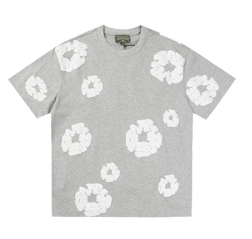 T-shirt - Gris / Blanc