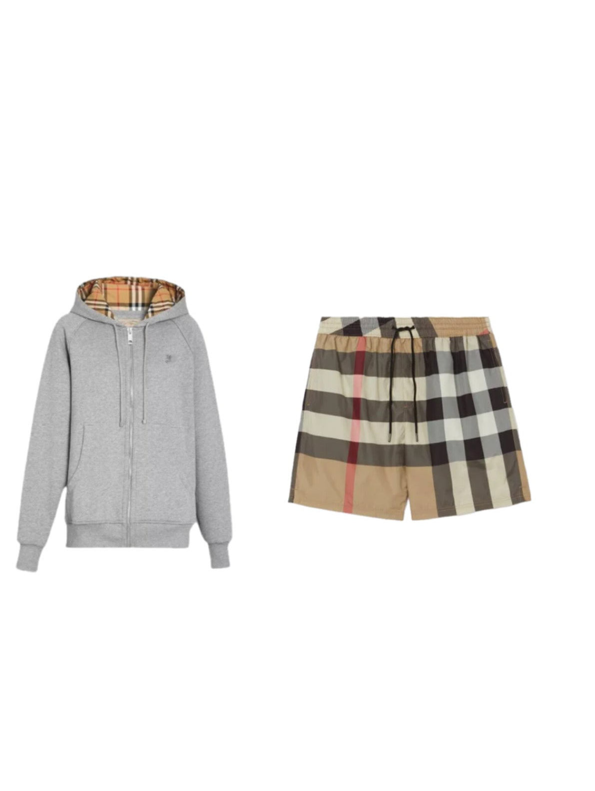 Ensemble - Gris / Marron