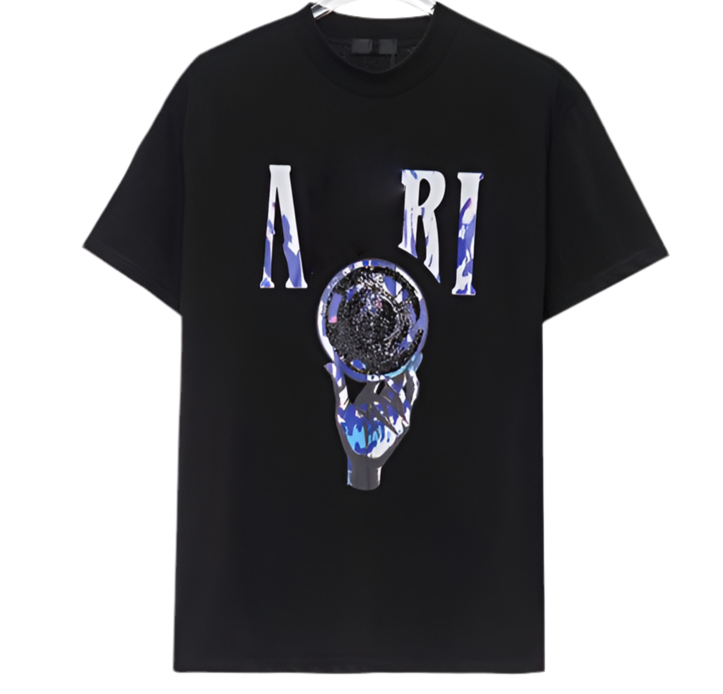 T-shirt - Noir / Bleu