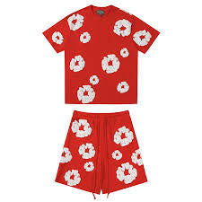 Ensemble Fleurs - Rouge