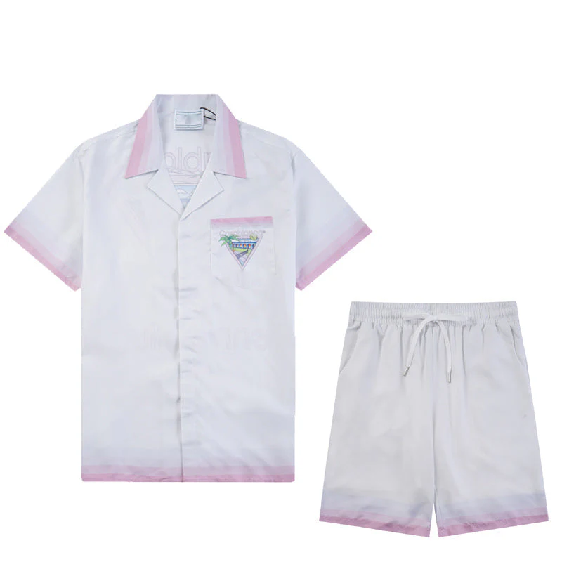 Ensemble Casa -  Blanc / Rose